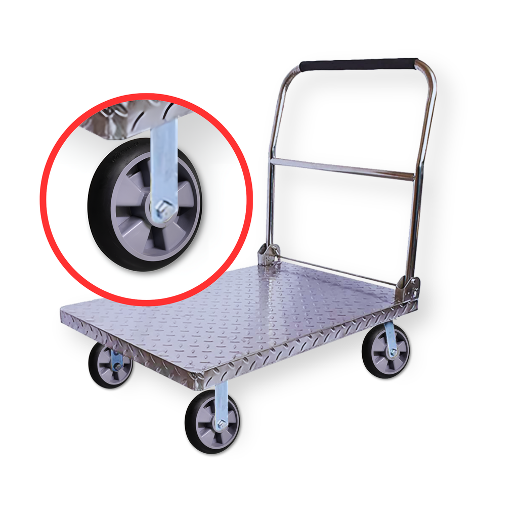 Wheel in polypropylene and santoprene 8´´