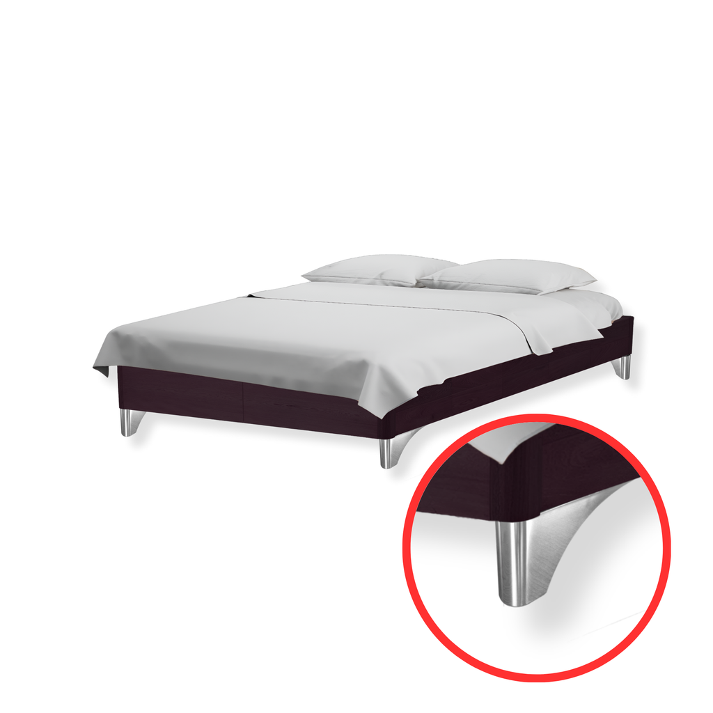 Pata para basecama cromada