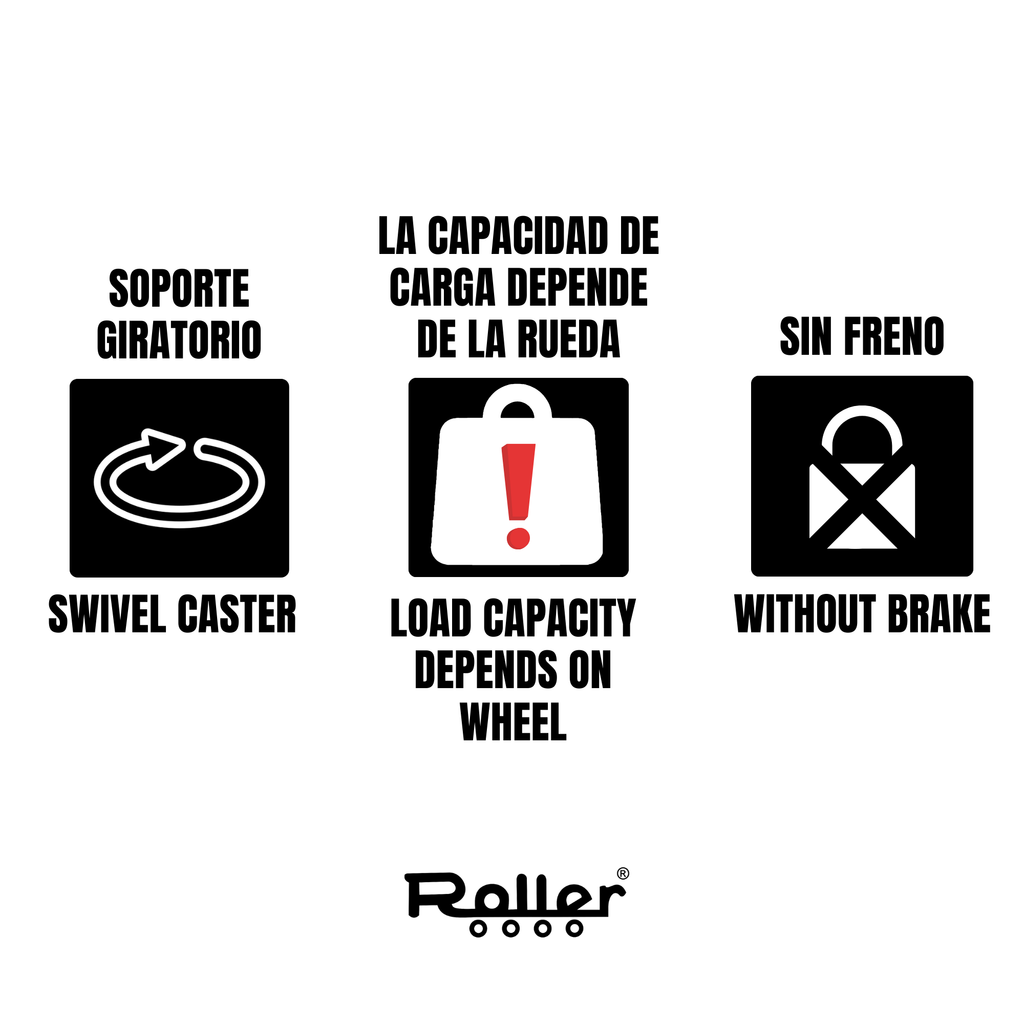 6´´ rotating support