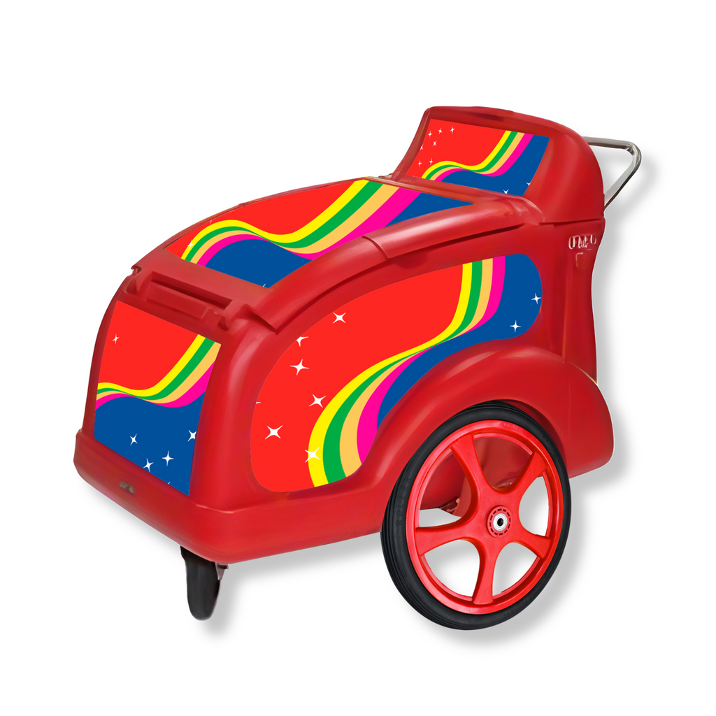 Polypropylene and rubber wheel 20´´