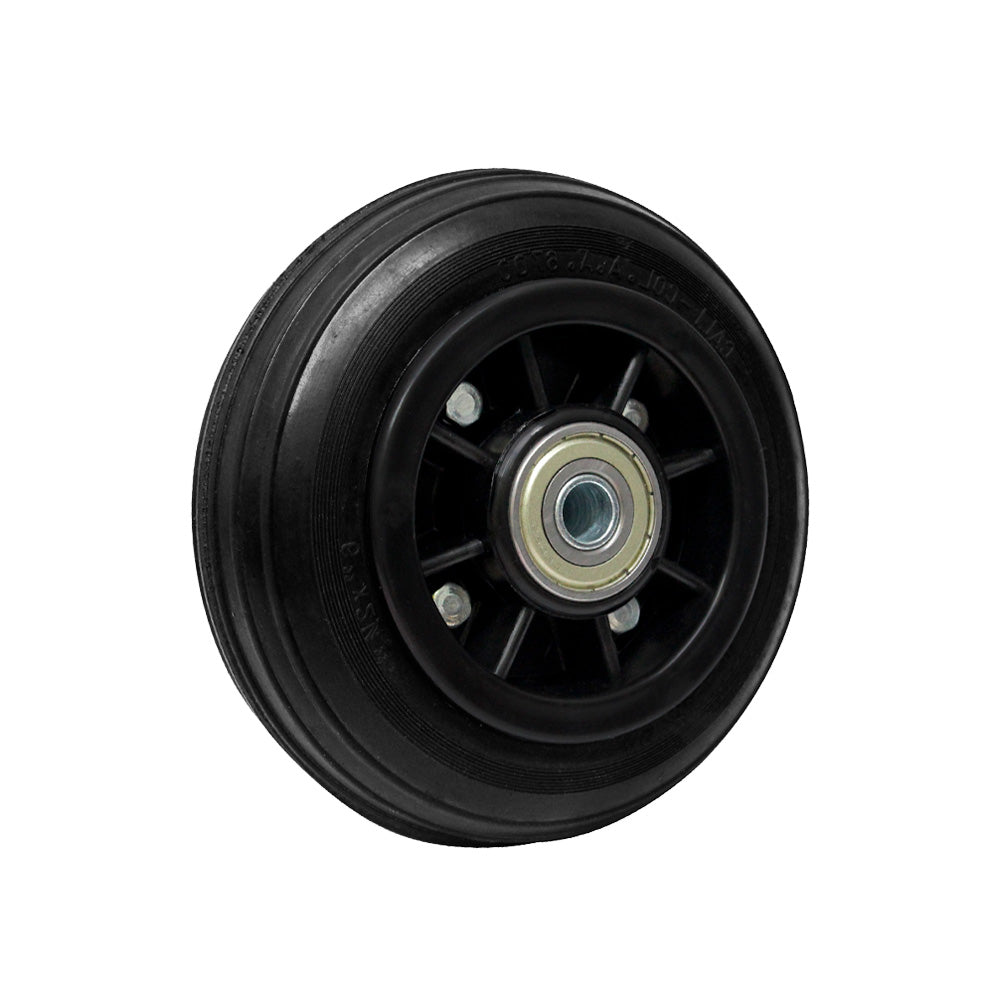 6'' nylon and rubber wheel